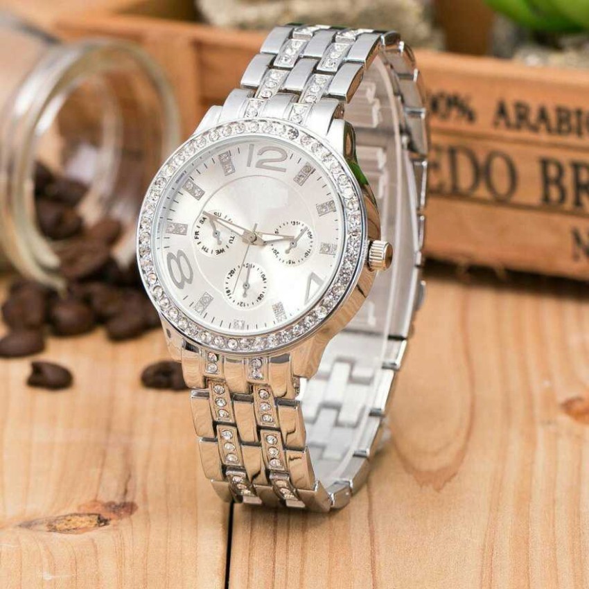 Original silver discount watches for ladies