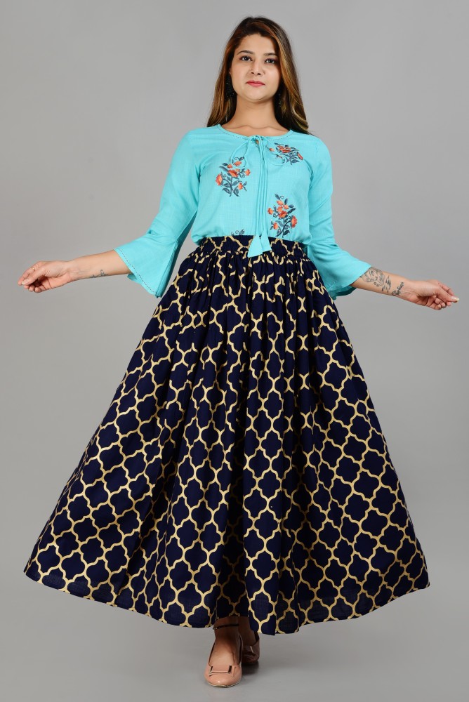 Long skirt and top hotsell on flipkart