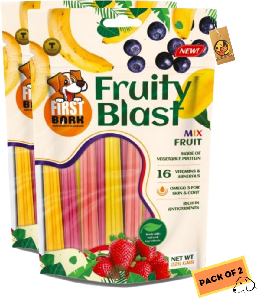 Fruit dog outlet treats