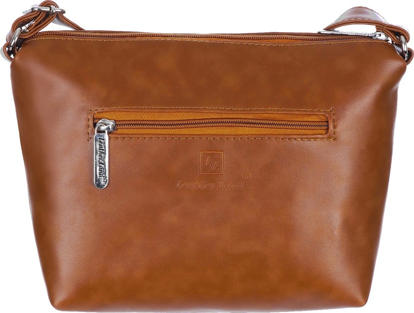 Lakeland Leather Keswick Leather Sling Bag in Brown