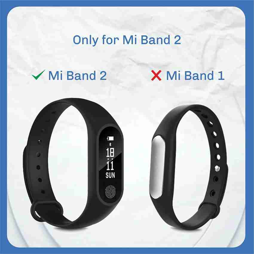Epaal adjustable buckle Strap for Mi Band 2 Mi Band HRX Black Grey Smart Band Strap Price in India Buy Epaal adjustable buckle Strap for Mi Band 2