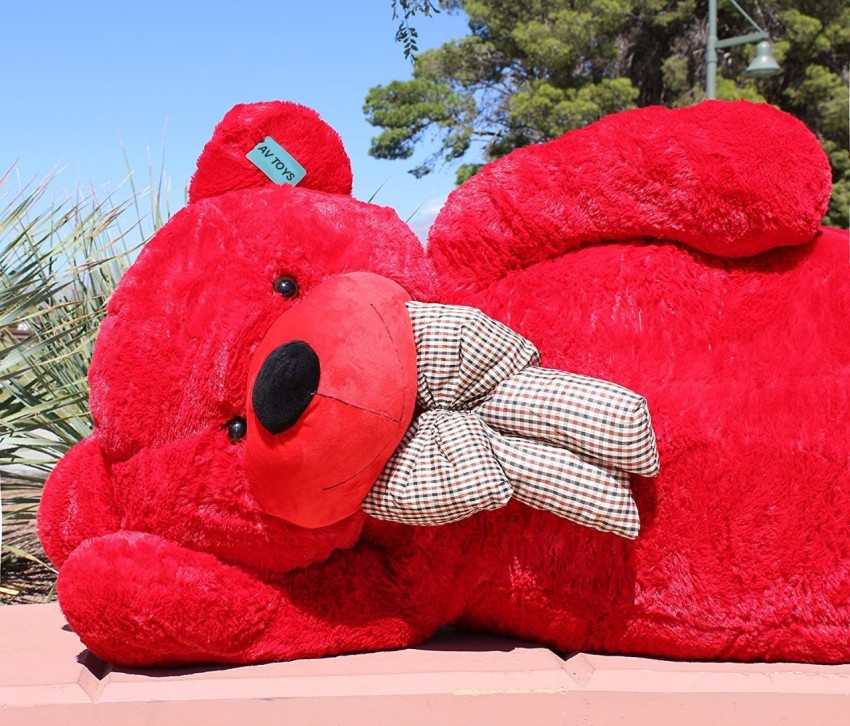 6 feet red teddy bear online shopping