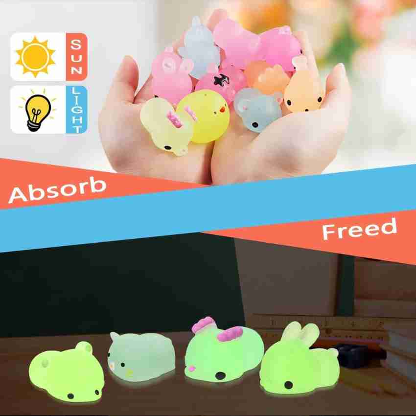 Chocozone Pack of 4 Squishy Toys Squishies Animals Squeeze Toys Stress  Balls Cute Birthday Party Favors Squishy Toy for Kids