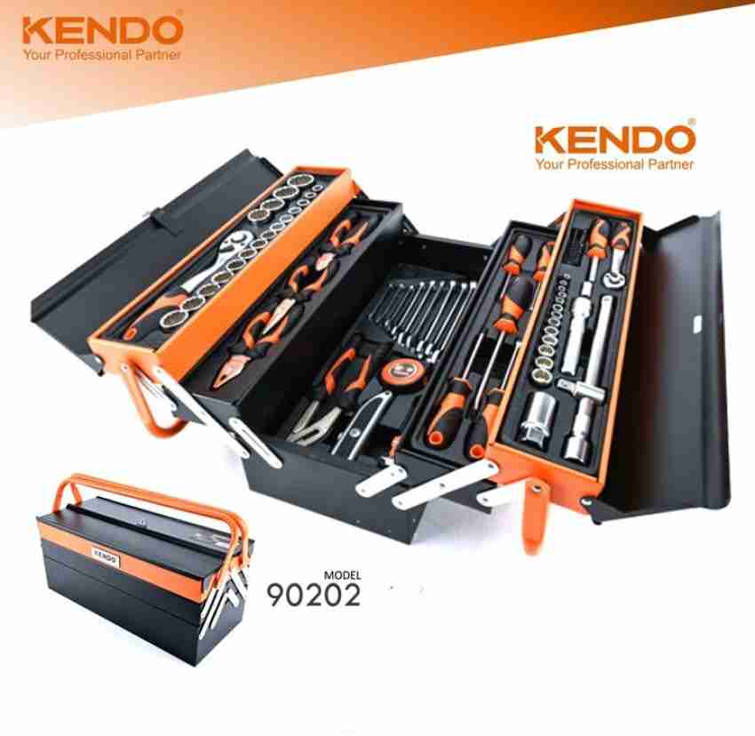 KENDO Black Plastic Tool Box Organizer, Model Name/Number: 90271,90273 at  Rs 3800 in New Delhi