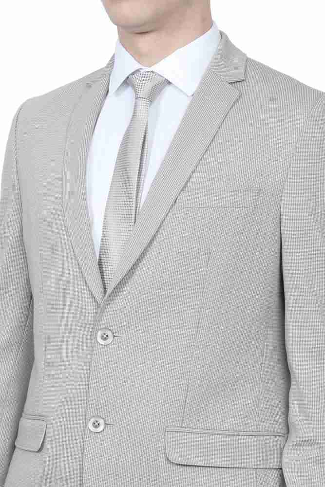 Buy Van Heusen Grey Blazer Online - 690084