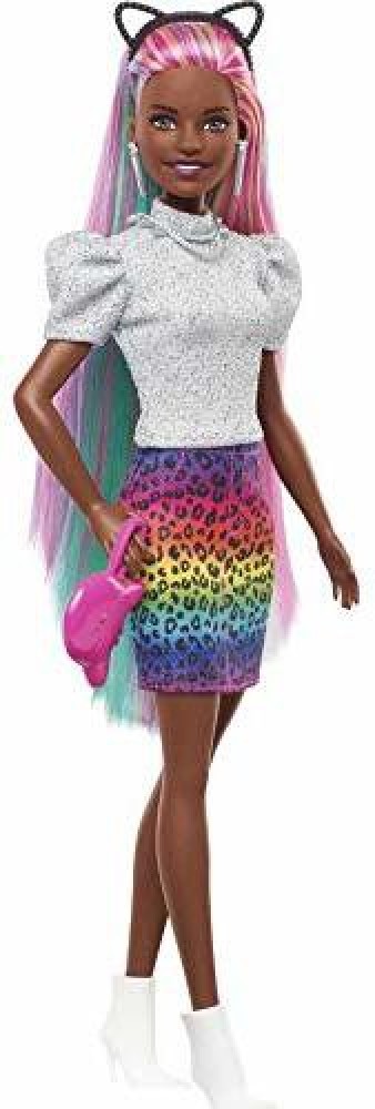 Barbie with rainbow sales hair