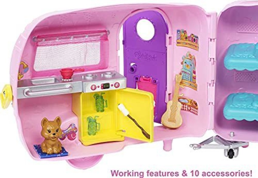 Barbie glam discount getaway house playset