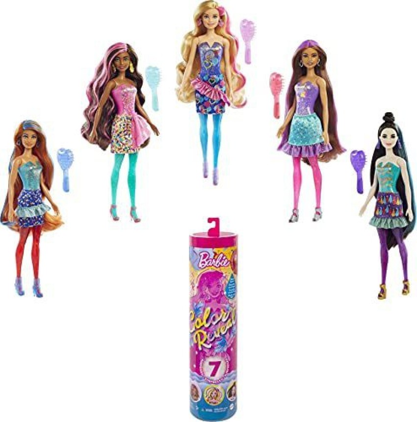 BARBIE Color Reveal Doll with 7 Surprises Party Series GTR96 Color Reveal Doll with 7 Surprises Party Series GTR96 shop for BARBIE products in India. Flipkart