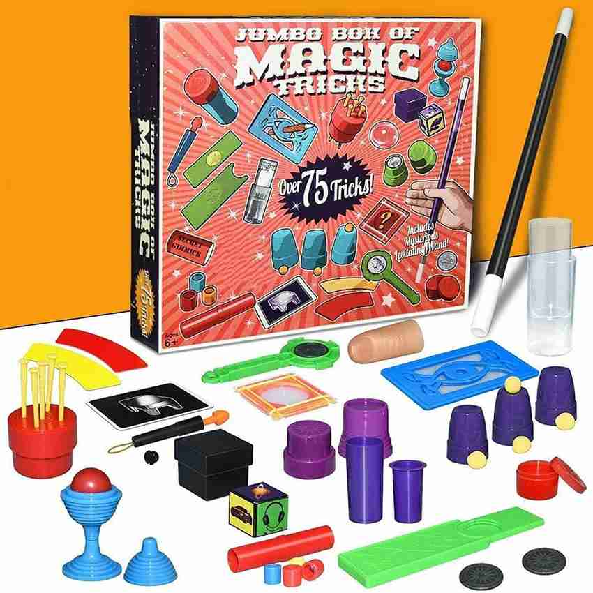 FunBlast Magic Tricks for Kids Magic Set 75 Tricks Jumbo Box
