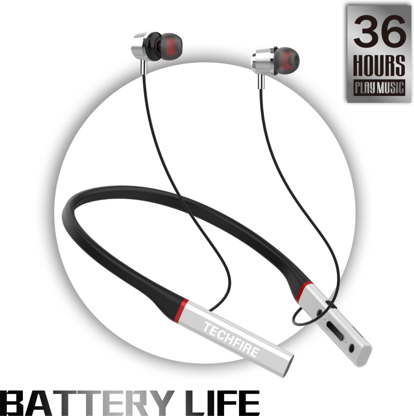 TECHFIRE Live 1000 pro Neckband hi bass Wireless Bluetooth