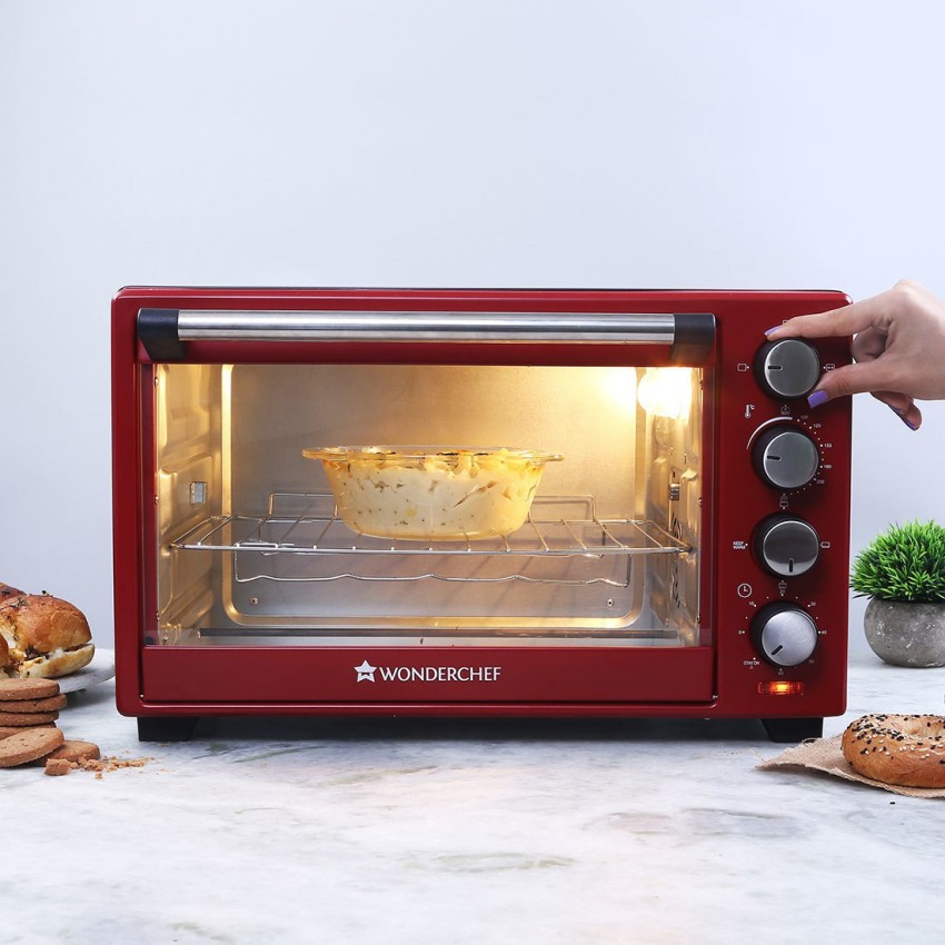 kitchenaid toaster oven red