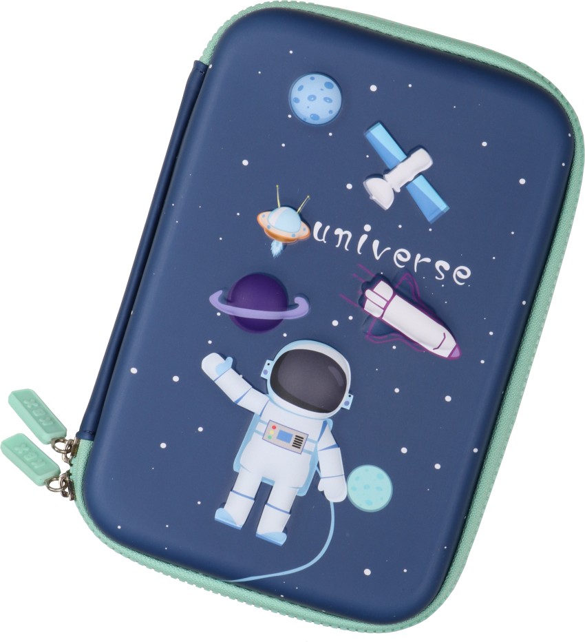  Johnnie Boy Space Theme EVA Pencil Box for kids, Jumbo Size  Pencil Box