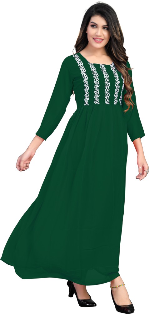 Buy SENORITA GREEN FLORAL DRESS for Women Online in India
