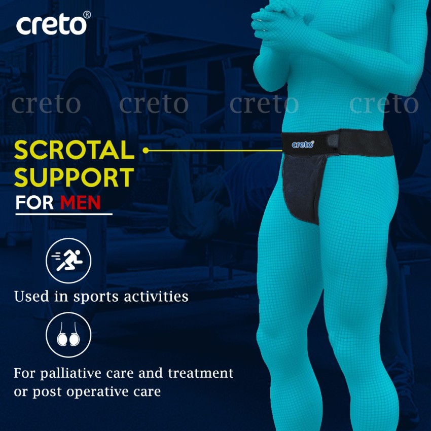 CRETO Scrotal Support, for varicocele and hydrocele lift to the scrotum,Men Support  Supporter - Buy CRETO Scrotal Support, for varicocele and hydrocele lift to  the scrotum,Men Support Supporter Online at Best Prices