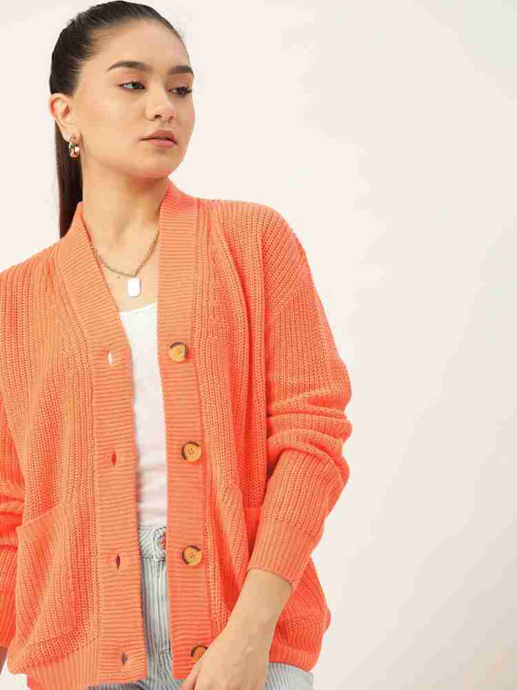 Dressberry Solid V Neck Casual Women Pink Sweater - Buy Dressberry Solid V  Neck Casual Women Pink Sweater Online at Best Prices in India