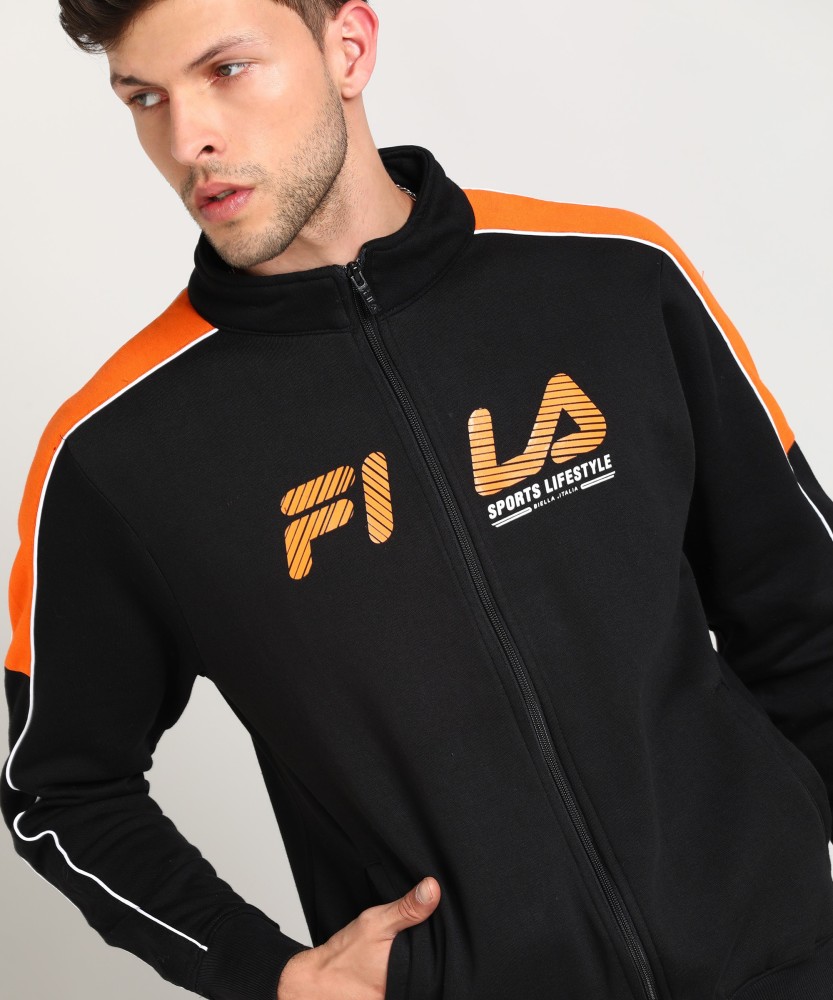 Fila hoodie best sale orange