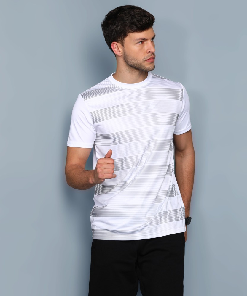 Black and white striped t shirt flipkart best sale