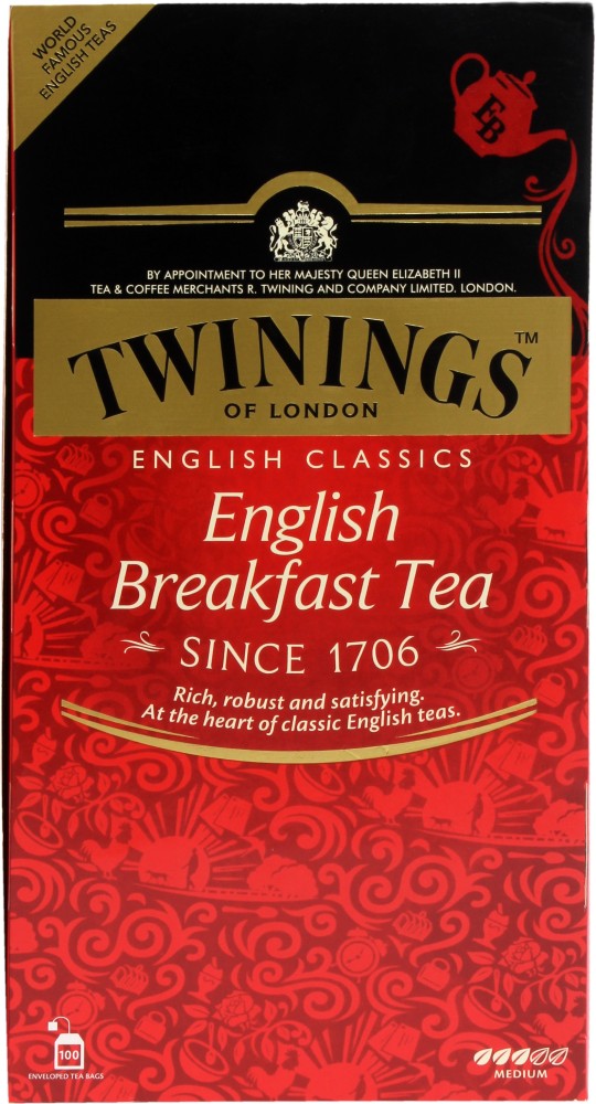 Twinings of London Classics English Breakfast Black Tea Bags