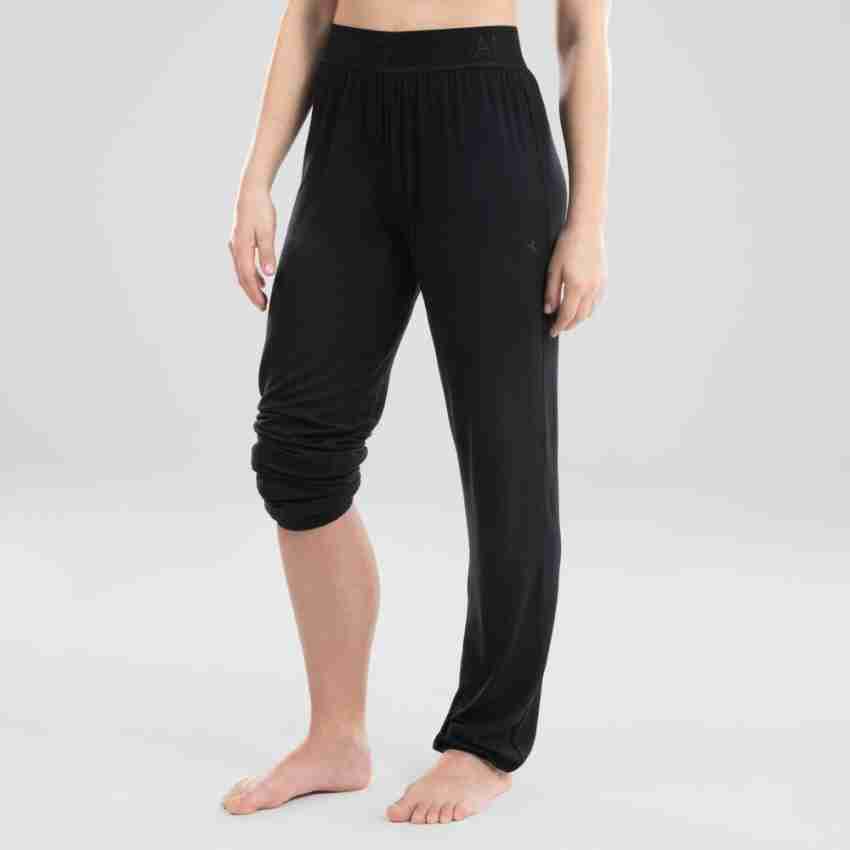 GOLDSTROMS Solid Women Black Track Pants - Buy Black GOLDSTROMS Solid Women  Black Track Pants Online at Best Prices in India