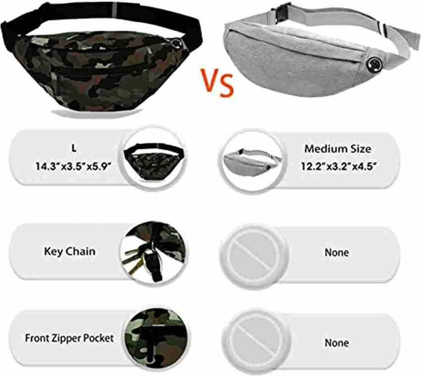 Buy Handcuffs Men's Women's Waist Pouch Bum Bag Multi Purpose