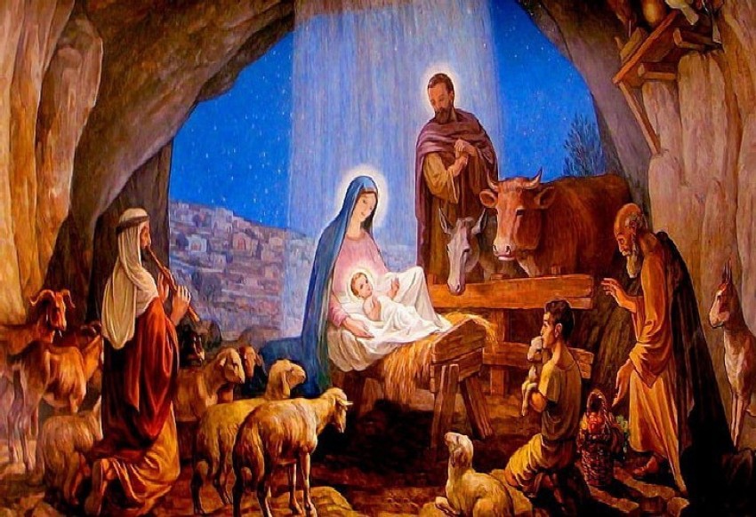 christmas nativity wallpaper