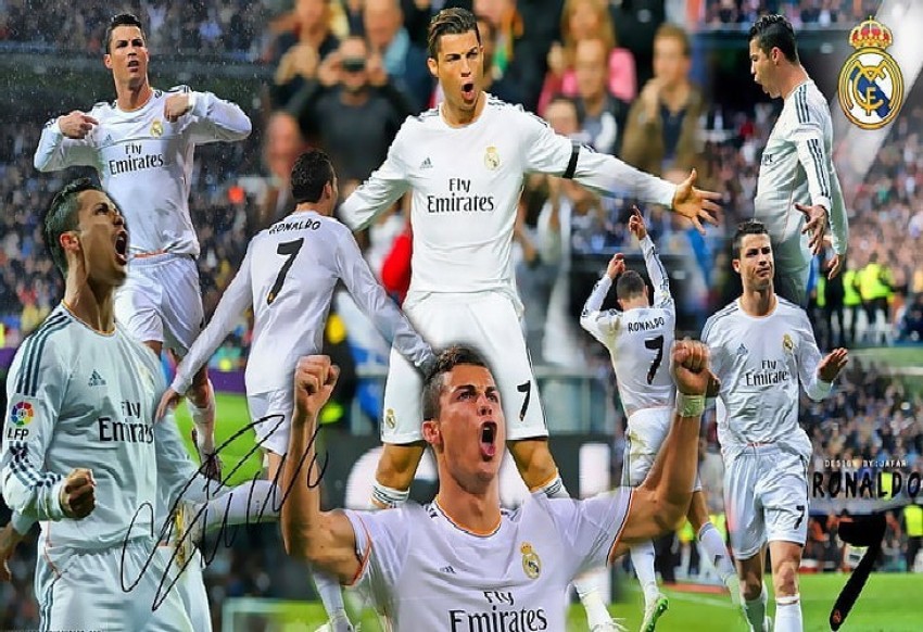 Download La Liga Real Madrid Cristiano Ronaldo Wallpaper  Wallpaperscom