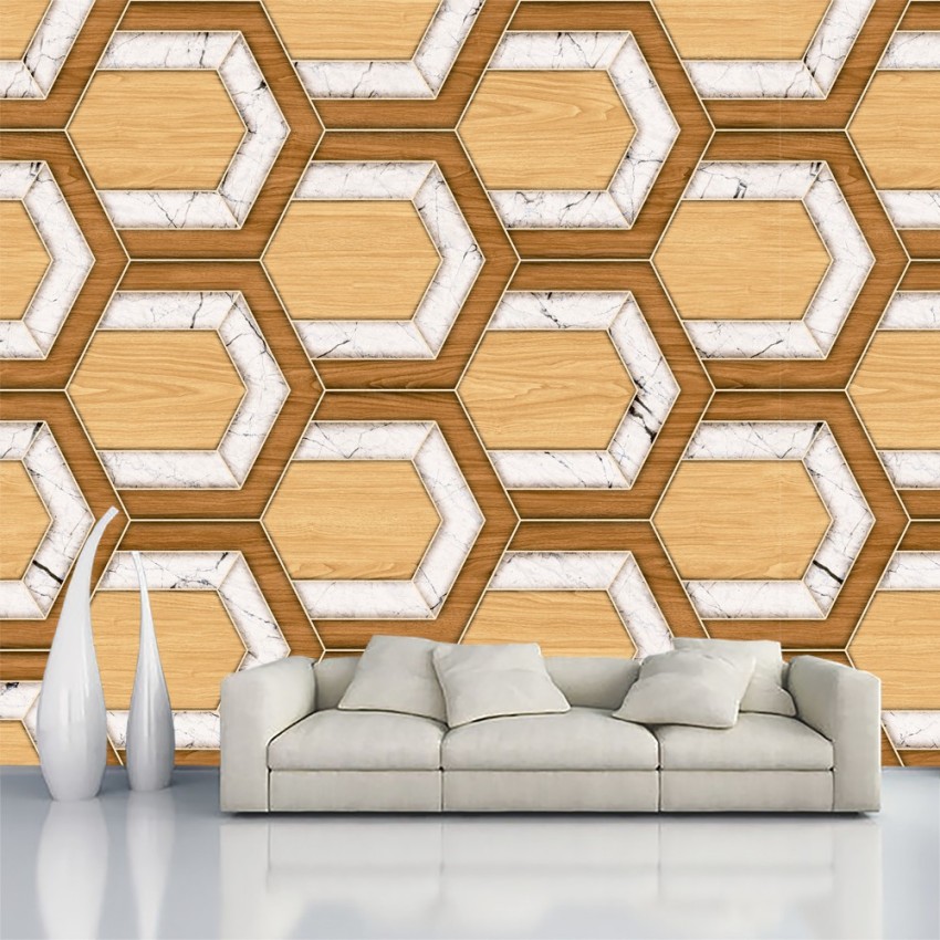 Hexagon blue honeycomb beehive 191970 00bfff wallpaper 4K HD