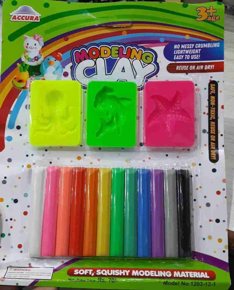SMB ENTERPRISES Air Dry Clay, Non-Toxic DIY Plasticine Dough, Sculpture  Tool Set Modeling Molding , Educational Creative Craft Kit Best for Kids  Art Clay Price in India - Buy SMB ENTERPRISES Air
