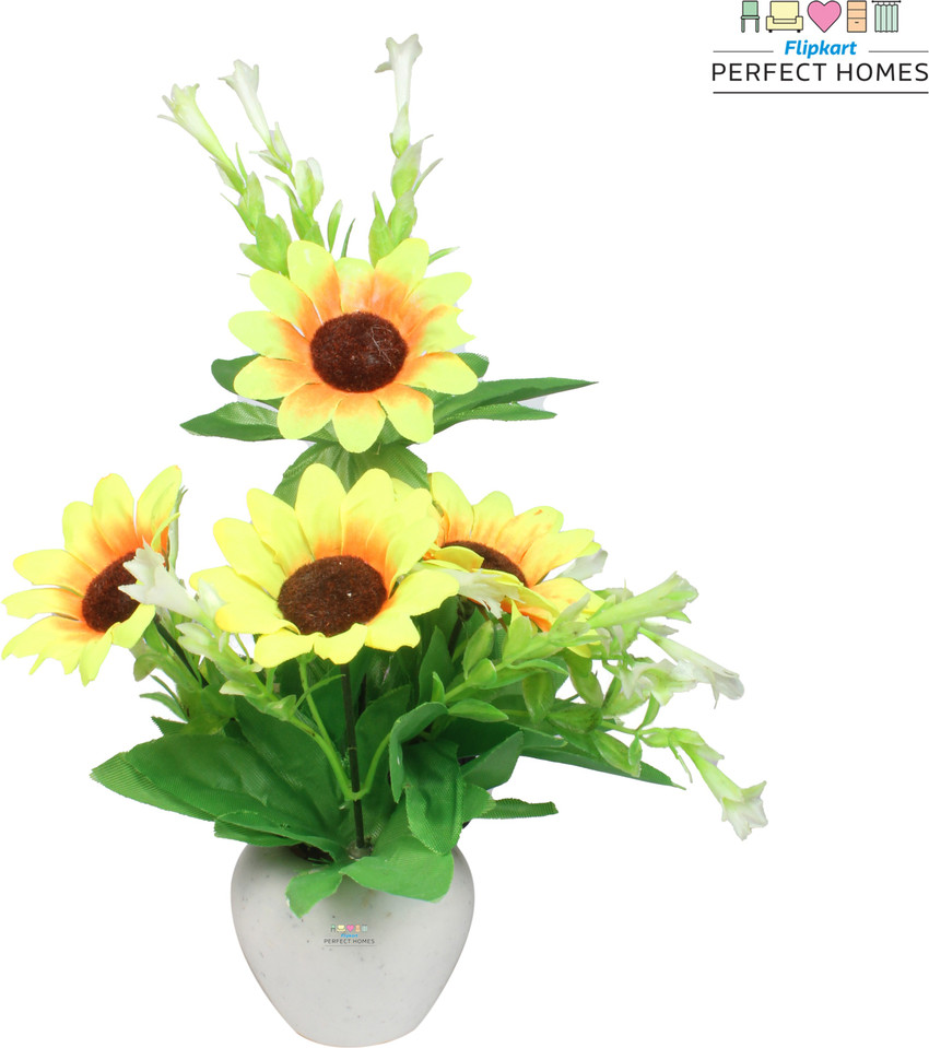Artificial sunflowers online in vase