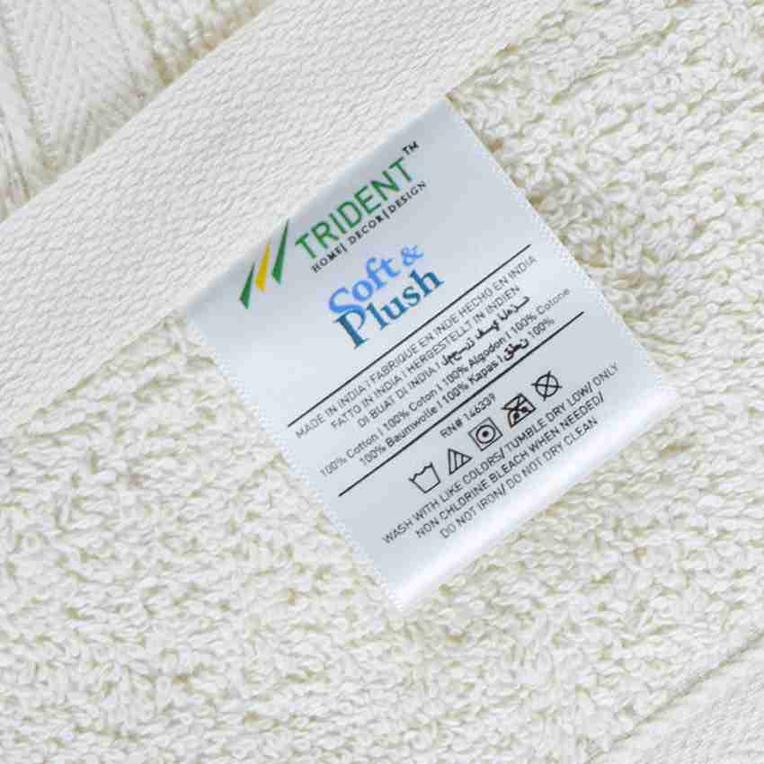 TRIDENT Cotton 500 GSM Bath Towel Set Buy TRIDENT Cotton 500 GSM