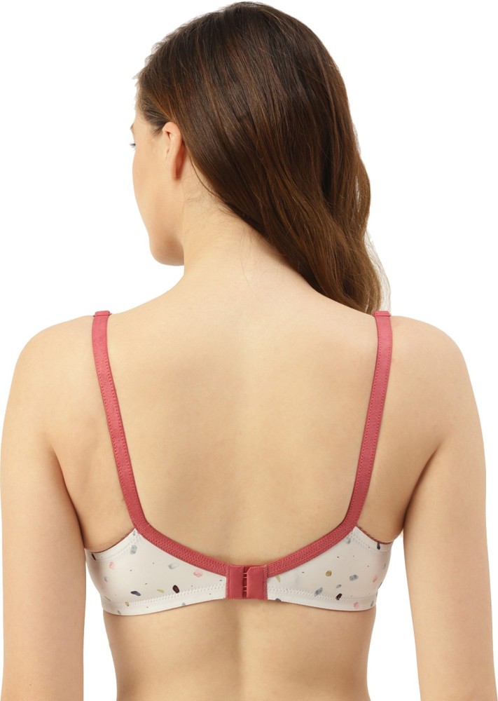 Buy Leading Lady Non Padded Cotton T Shirt Bra - Red Online at Low Prices  in India 