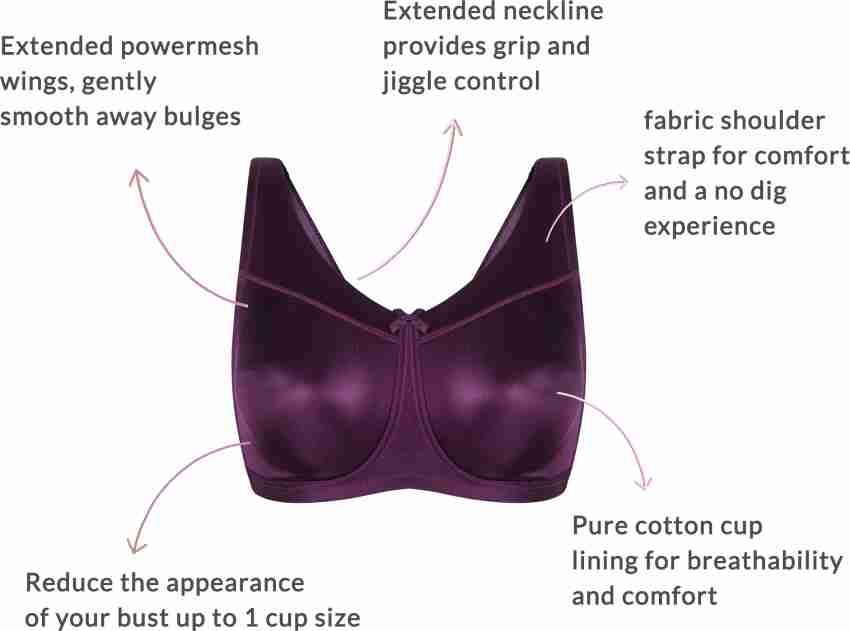 NYKD by Nykaa Minimize Me Cotton Bra for Women with Side Smoothening N –  NavaStreet - United Kingdom