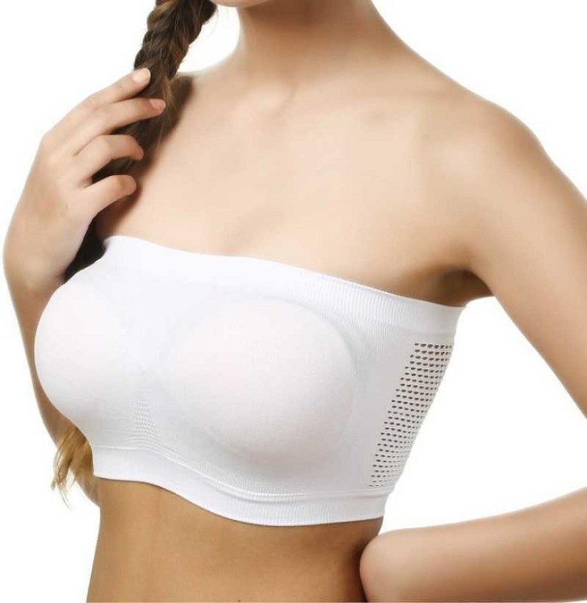 J K FASHION Non-paded Tube Bra Women Bandeau/Tube Non Padded Bra - Buy J K  FASHION Non-paded Tube Bra Women Bandeau/Tube Non Padded Bra Online at Best  Prices in India