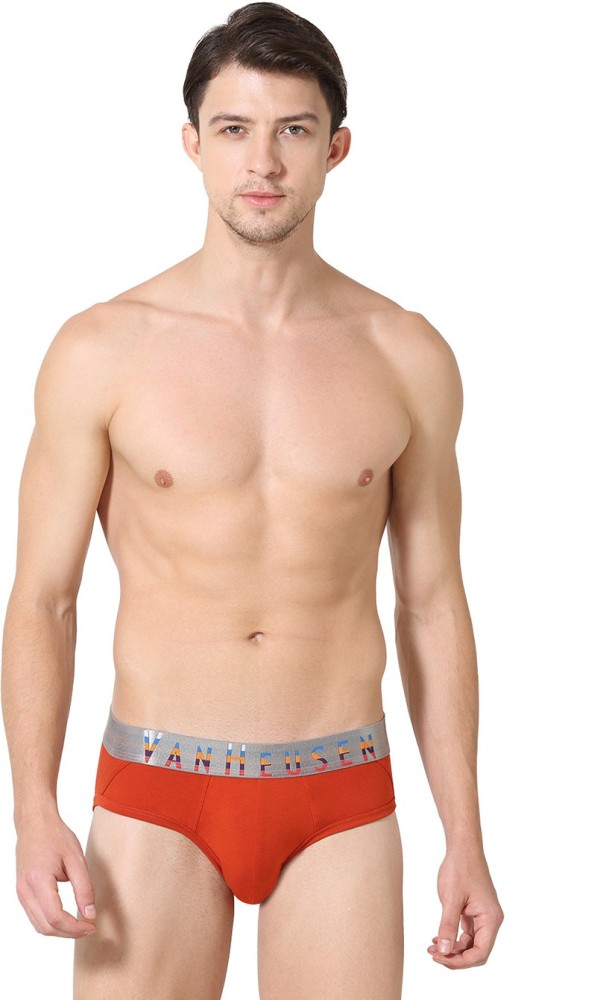 VAN HEUSEN Men Colour Fresh And Solid Brief - Buy VAN HEUSEN Men Colour  Fresh And Solid Brief Online at Best Prices in India