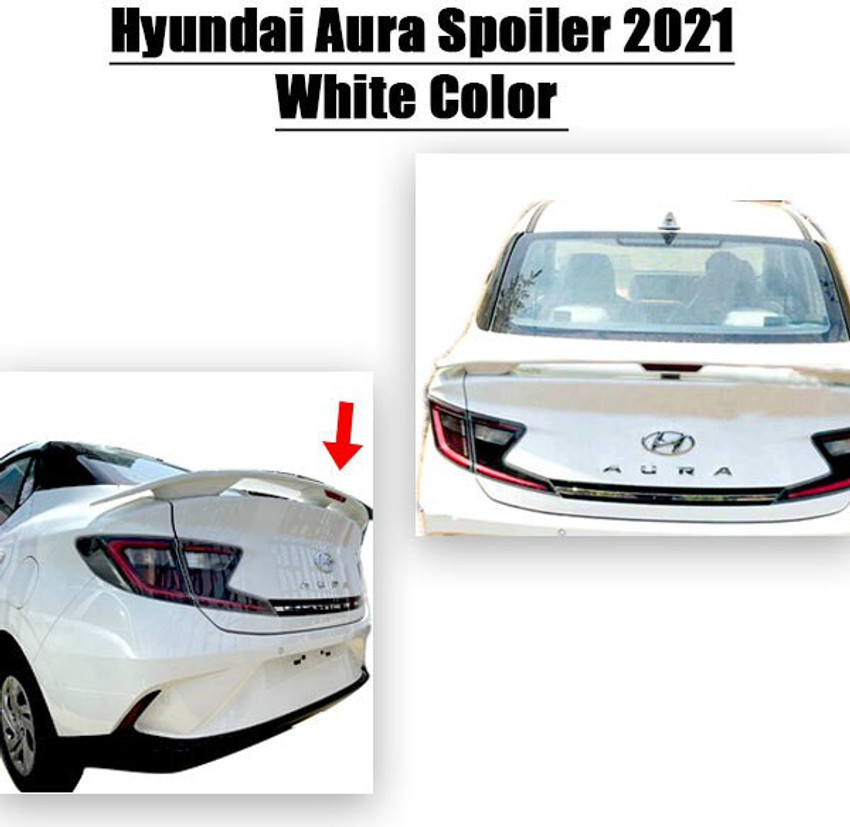 Hyundai aura rear spoiler price discount