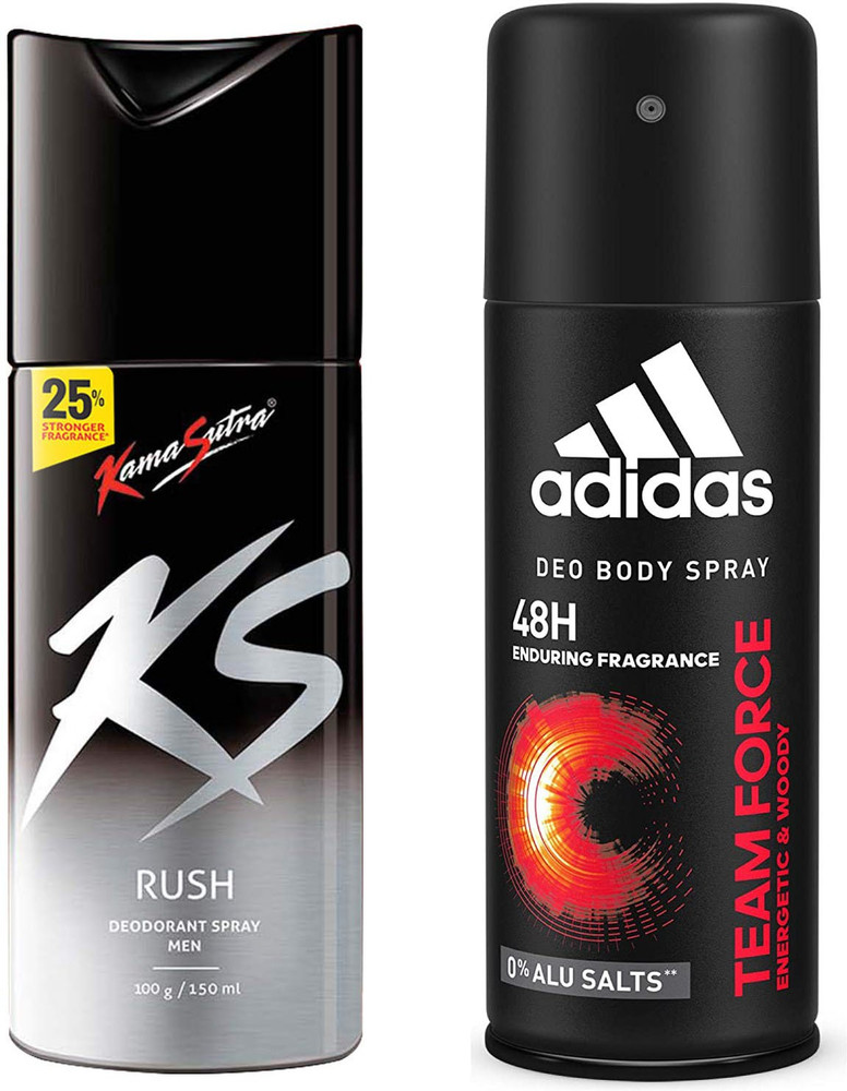 Adidas deo body on sale spray team force