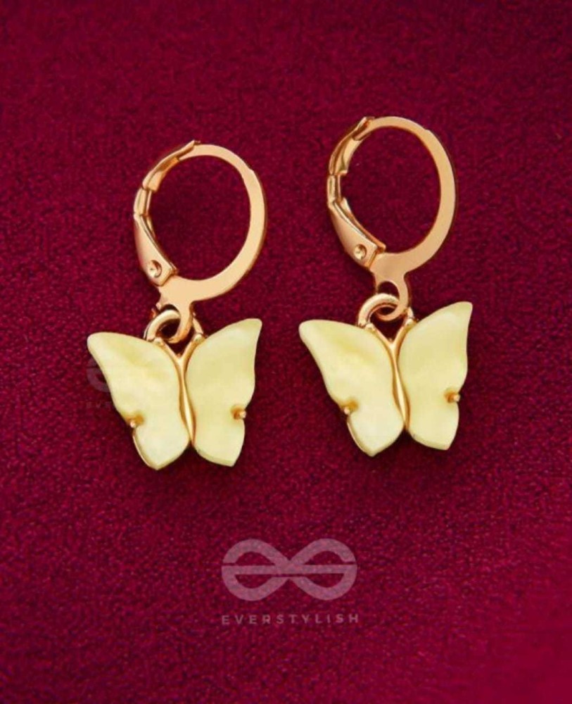 Womens deals butterfly earrings