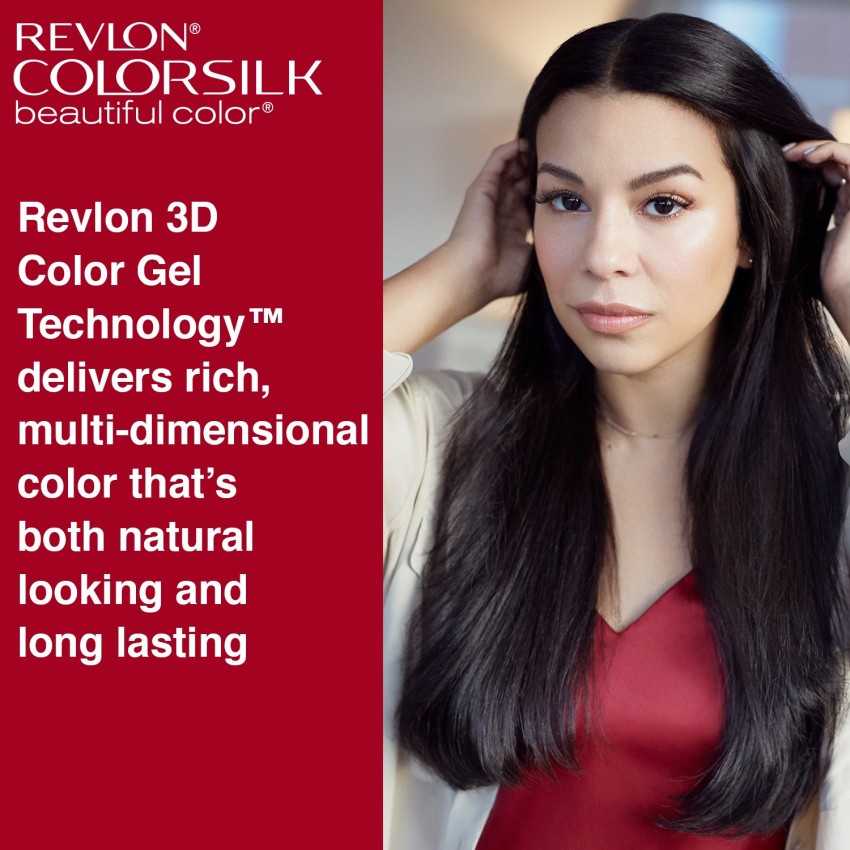 Buy Revlon Colorsilk Hair Color With Keratin  Provides 100 Gray Coverage  No Ammonia Long Lasting Online at Best Price of Rs 435  bigbasket