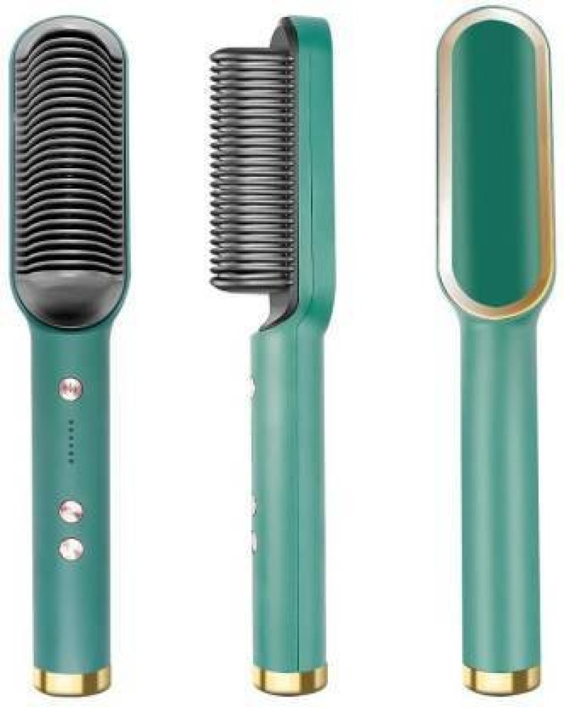 Hair straightener 2025 brush flipkart