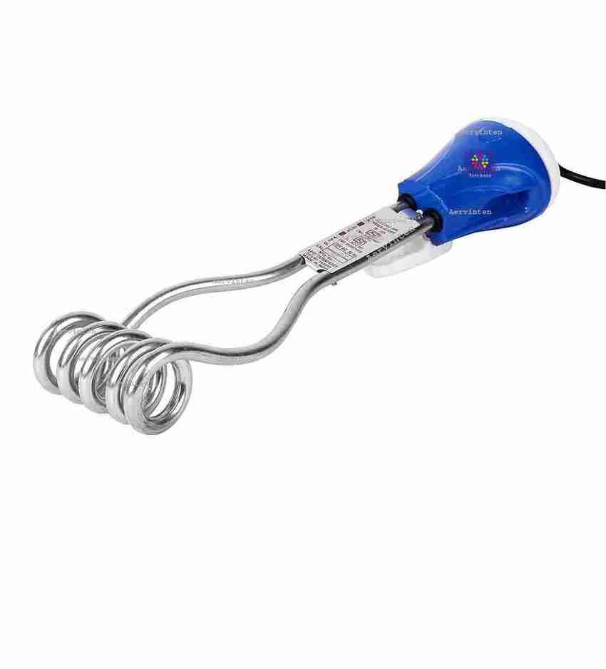 Aervinten Model-284 1500W Electric Water Heater Immersion | Heating Coil  for hot Water | ISI 302-2-201 Approved Shockproof Rod for Home || 559658  1500 W Immersion Heater Rod Price in India -