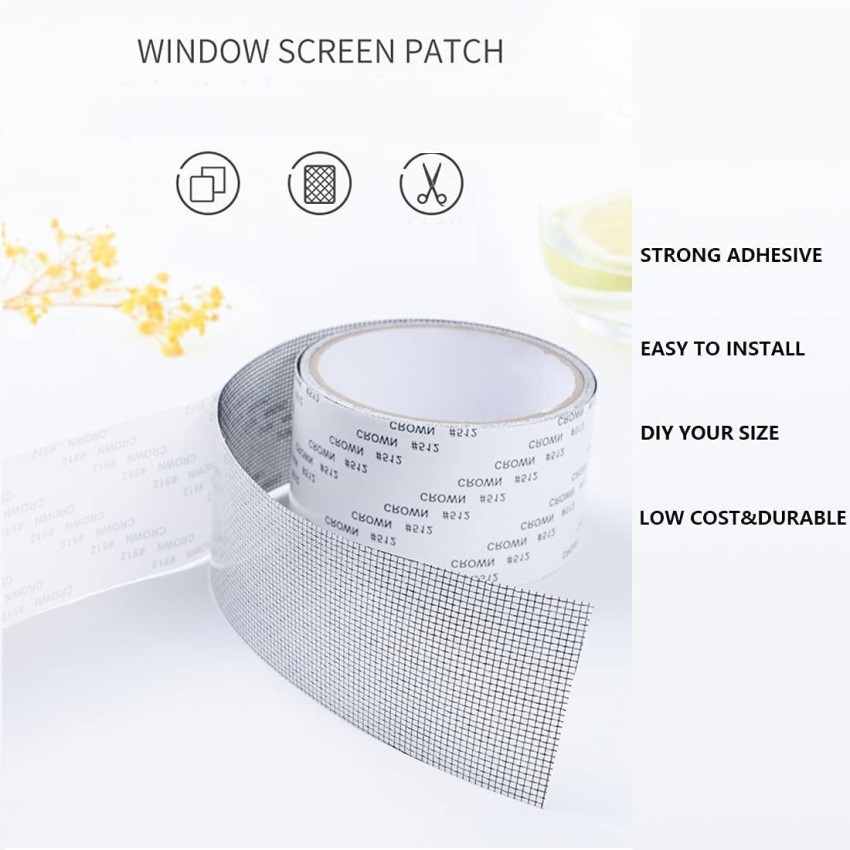 2M Self Adhesive Window Screen Repair Tape Wire Mesh Tape Seal