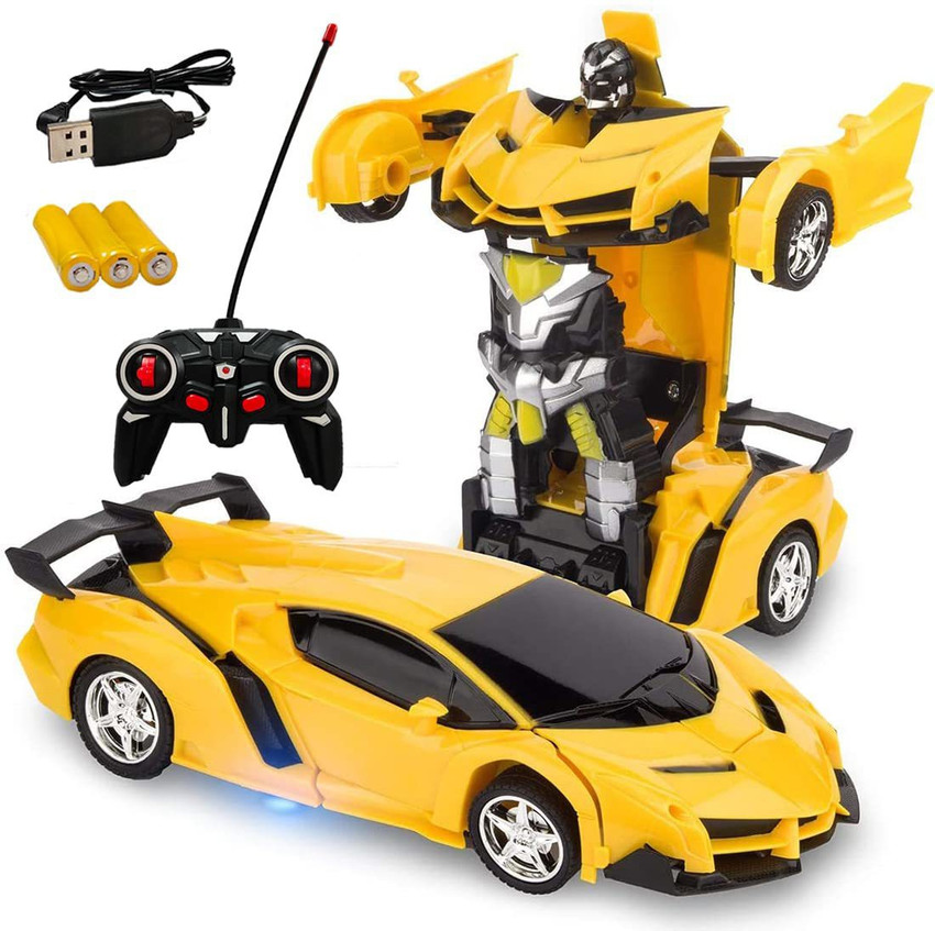 Remote control car robot transformer outlet