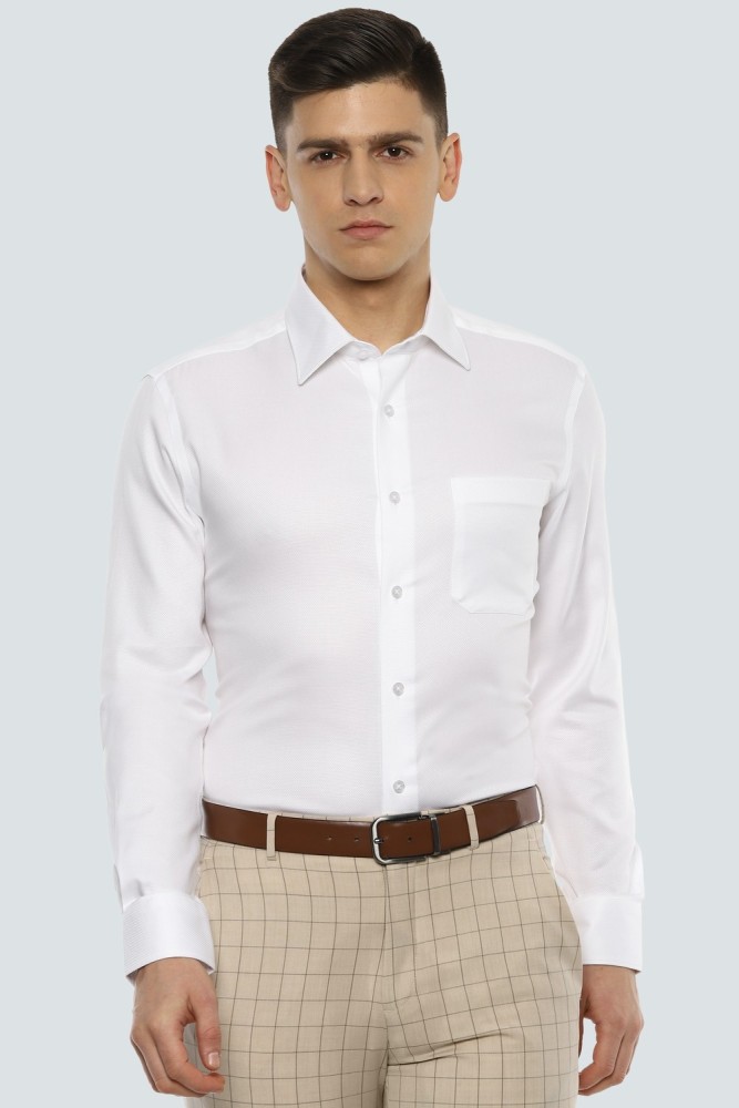 Buy Louis Philippe White Shirt, 39 at