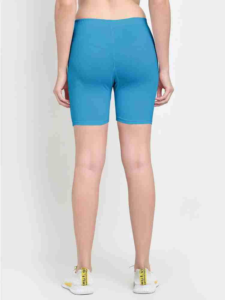 Womens blue bike clearance shorts