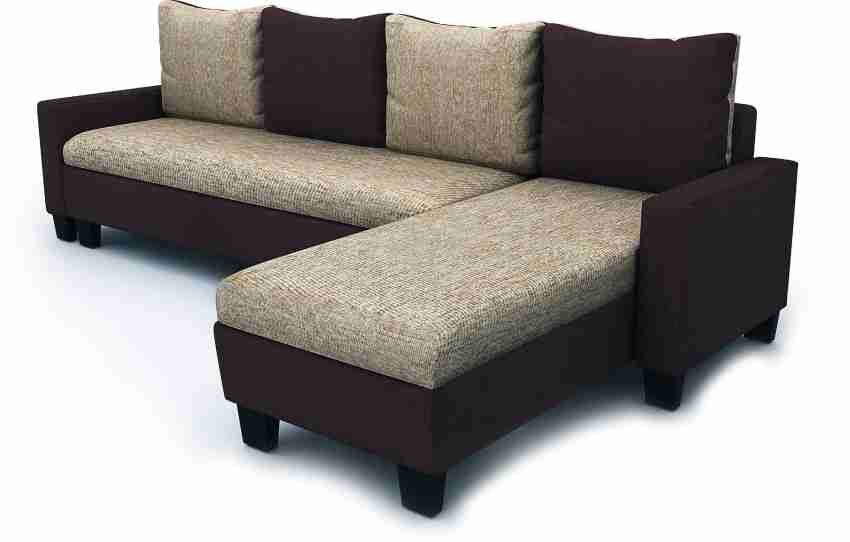 Flipkart Perfect Homes Porto L Shape Fabric 6 Seater Sofa Price in India -  Buy Flipkart Perfect Homes Porto L Shape Fabric 6 Seater Sofa online at