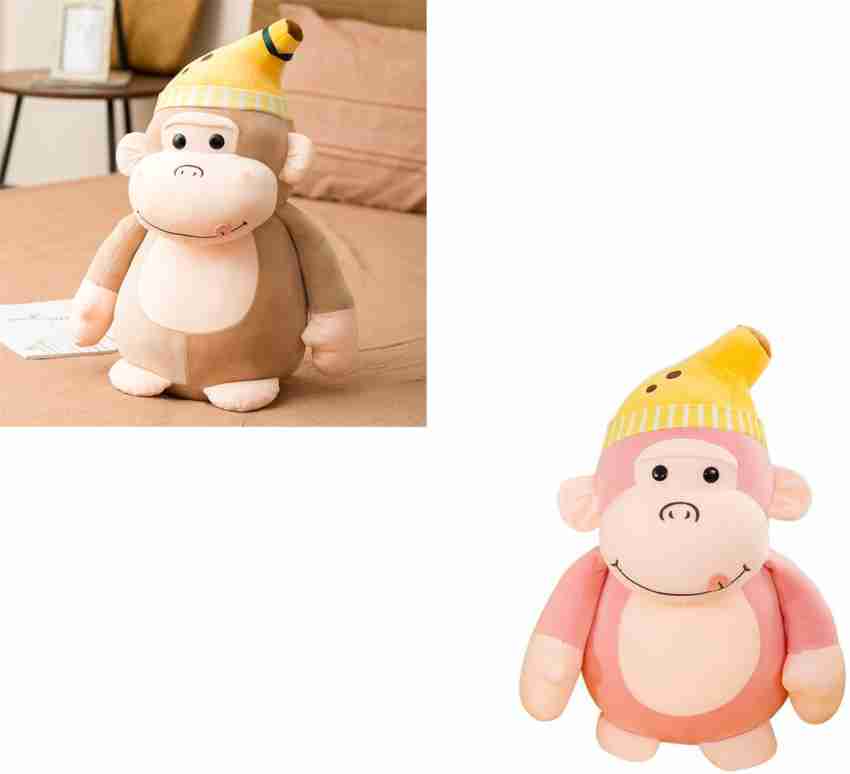 Monkey doll deals with banana