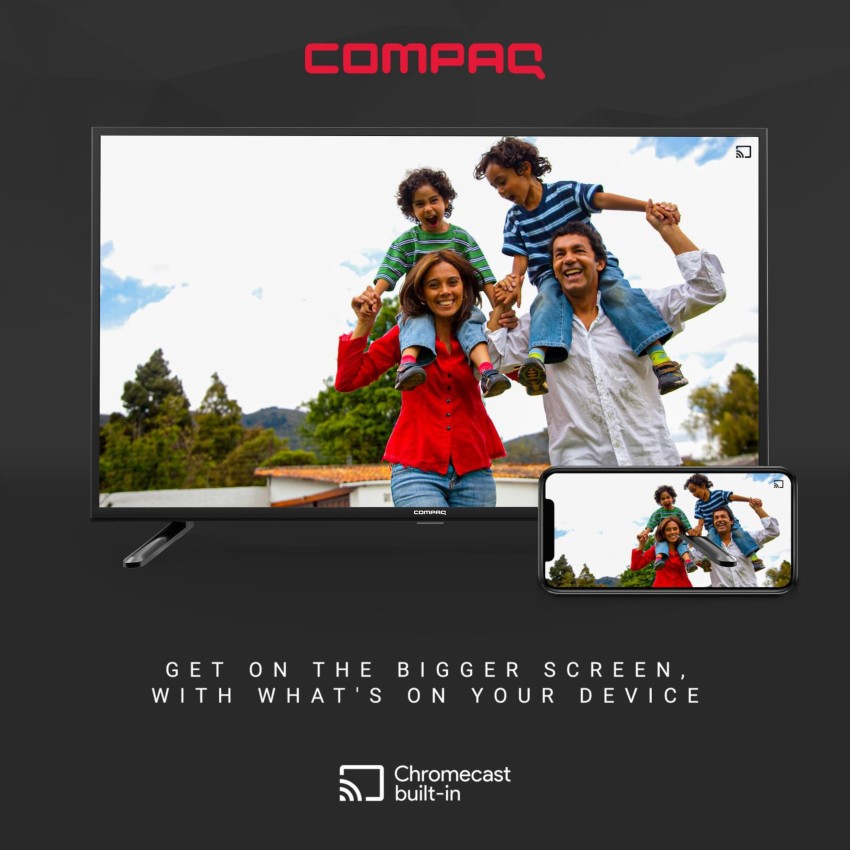 Compaq 102 cm (40) Full HD LED Smart Android TV - Compaq Shop