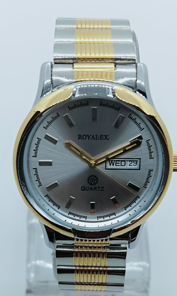 Gold and silver chain watch 2025