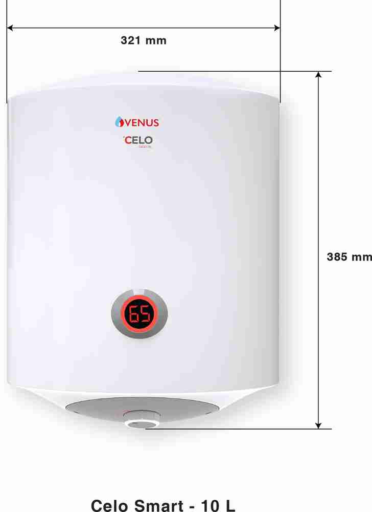 Venus 10 L Storage Water Geyser (Celo Smart 10CVD, White) Price in India -  Buy Venus 10 L Storage Water Geyser (Celo Smart 10CVD, White) online at  Flipkart.com