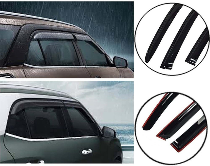 ASRAUTO For Non convertibles Front Rear Wind Deflector Price in